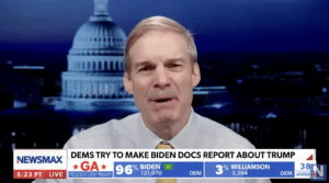 WHAT ABOUT TRUMP?! Jim Jordan Exposes Dems' Trump Derangement Syndrome After Hur Hearing [Watch]